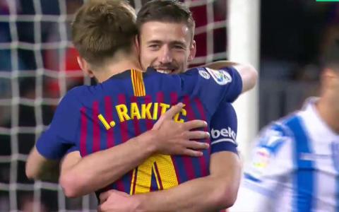 Barcelona vs Real Sociedad 2-1 Liga Española 2018-2019