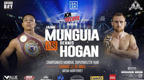 Jaime Munguia vs Dennis Hogan