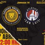 Leones Negros vs Atlético San Luis