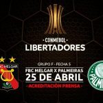 Melgar vs Palmeiras
