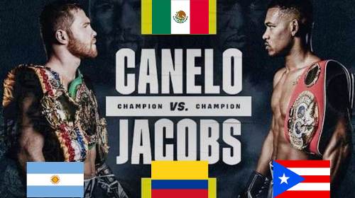 Hora de la pelea Canelo vs Jacobs