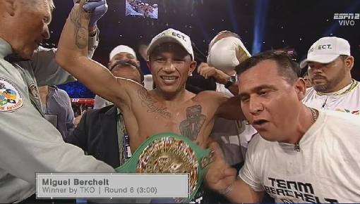 Repetición KO Alacrán Berchelt vs Bandido Vargas Pelea Box 2019