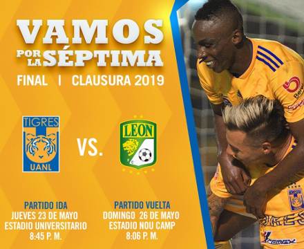 Resultado: Tigres vs León [Vídeo Resumen- Gol] Final Torneo Clausura 2019