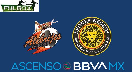 Resultado: Alebrijes vs Leones Negros [Vídeo Resumen Goles] Jornada 1  Ascenso MX Apertura 2019