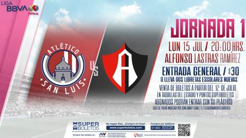 Atlético San Luis vs Atlas