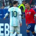Repetición Polémica Expulsión de Leo Messi- Argentina vs Chile