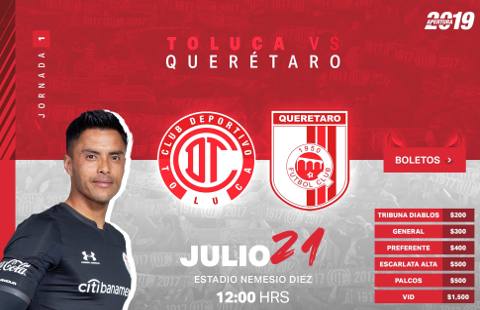 Toluca vs Querétaro