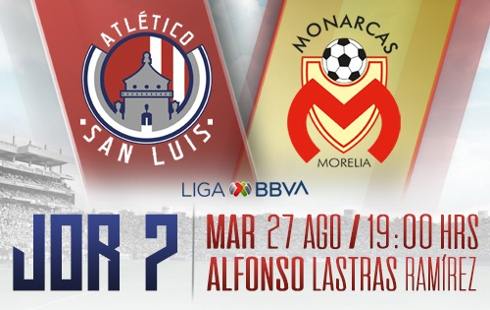 Atlético San Luis vs Morelia
