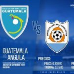 Guatemala vs Ánguila