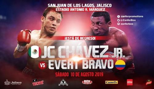 Julio César Chávez Jr vs Evert Bravo