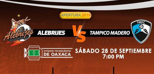 Alebrijes vs Tampico Madero