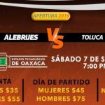Alebrijes vs Toluca