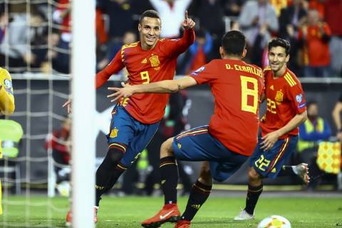España vs Islas Feroe 4-0 Clasificatorio Eurocopa 2020