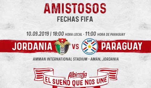 Paraguay vs Jordania