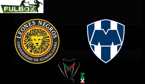 Resultado: Leones Negros vs Monterrey [Vídeo Resumen Goles] Jornada 6 Copa  MX 2019-2020