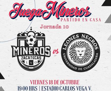 Resultado: Mineros vs Leones Negros [Vídeo Resumen Goles] Jornada 10  Ascenso MX Apertura 2019