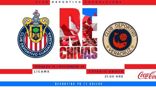 Chivas vs Veracruz en VIVO