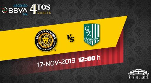 Leones Negros vs Zacatepec en VIVO