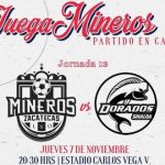 Mineros-vs-Dorados-Hora-Canal-Dónde-ver-Jornada-13-Ascenso-MX-Apertura-2019