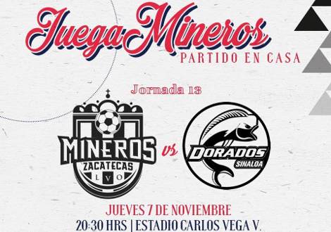 Mineros-vs-Dorados-Hora-Canal-Dónde-ver-Jornada-13-Ascenso-MX-Apertura-2019