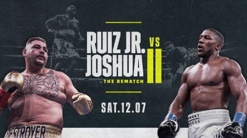 Andy Ruiz vs Anthony Joshua Revancha Título Peso Completo 2019