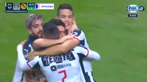 Gol de Stefan Medina Monterrey vs América 1-1 Final Torneo Apertura 2019