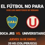 Boca Juniors vs Universitario