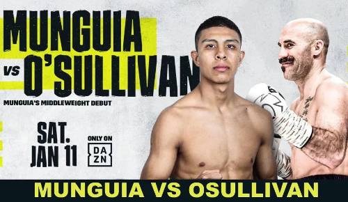 Jaime Munguia vs Gary O'Sullivan