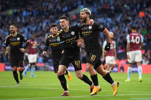 Campeón Manchester City vs Aston Villa 2-1 Copa de la Liga 2019-2020