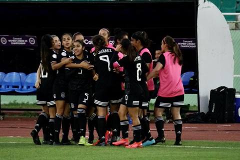 México vs Trinidad y Tobago 4-0 Campeonato Femenil Sub-20 CONCACAF 2020