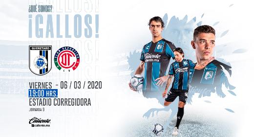 Quer&eacute;taro vs Toluca