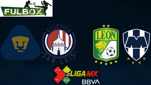 Pumas vs Atlético San Luis - León vs Monterrey