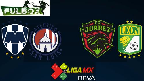 Monterrey vs Atlético San Luis - Juárez vs León