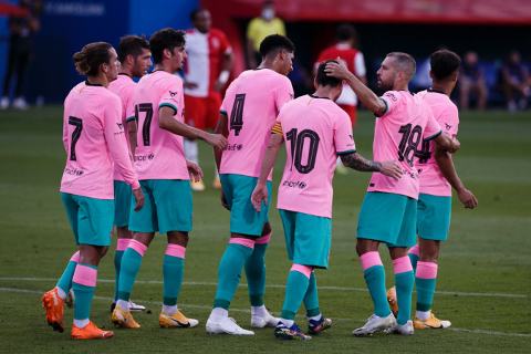 Barcelona vs Girona 3-1 Amistoso Pretemporada Septiembre 2020