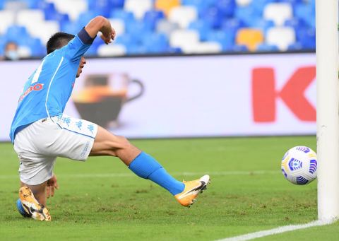 Repetición Goles de Chucky Lozano Napoli vs Genoa 4-0