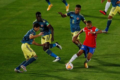 Chile vs Colombia 2-2 Jornada 2 Eliminatorias CONMEBOL 2022