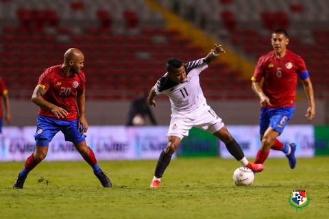 Costa Rica vs Panamá 0-1 Amistoso Octubre 2020