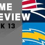 Los Ángeles Chargers vs New England Patriots