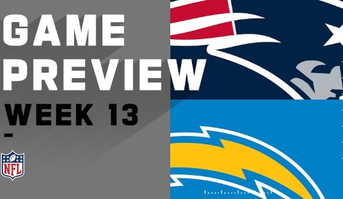 Los Ángeles Chargers vs New England Patriots