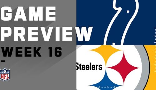Pittsburgh Steelers vs Indianapolis Colts