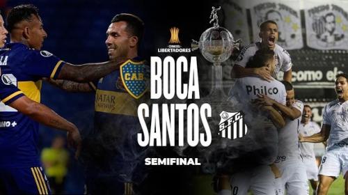 Boca Juniors vs Santos