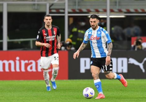 Milán vs Napoli 0-1 Serie A 2020-2021