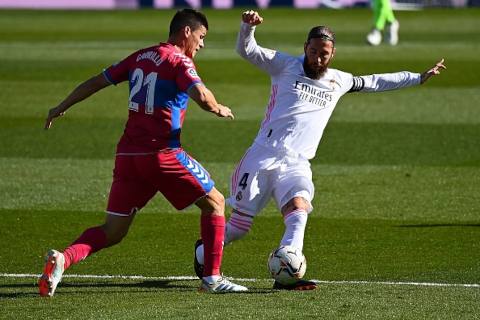 Real Madrid vs Elche 1-1 Liga Española 2020-2021