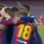Barcelona vs Valladolid 1-0 Liga Española 2020-2021