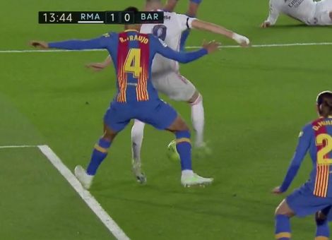 Gol de Taquito Karim Benzema Real Madrid vs Barcelona 1-0
