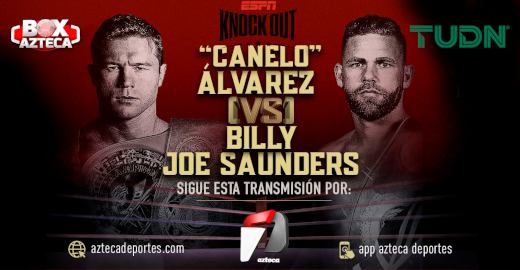 Canelo Álvarez vs Billy Joe Saunders EN VIVO por Box Azteca, ESPN y TUDN en México