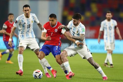 Argentina vs Chile 1-1 Jornada 7 Eliminatorias CONMEBOL 2022