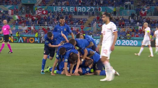Italia vs Suiza 3-0 Jornada 2 Eurocopa 2021