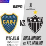 Boca Juniors vs Atlético Mineiro