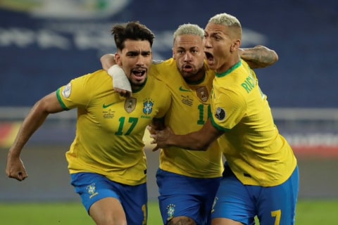 Brasil vs Chile 1-0 Cuartos de Final Copa América 2021